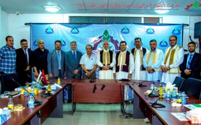 الغرفة تجتمع بالشركة الليبية للحديد والصلب