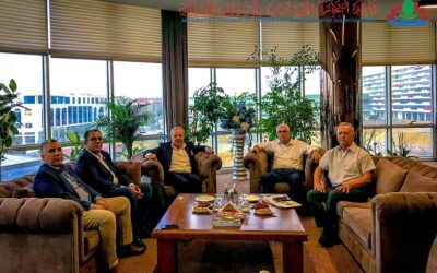 أعضاء لجنة الإدارة بالغرفة يجتمعون مع اتحاد مصنعي اكتلي باسطنبول