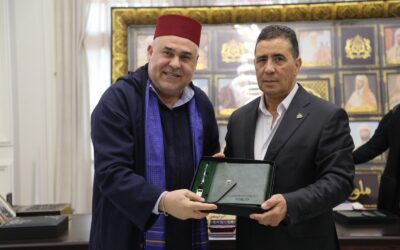 غرفة التجارة والصناعة والزراعة مصراتة تجري زيارة عمل لغرفة التجارة والصناعة والخدمات الدار البيضاء -سطات بالمملكة المغربية