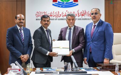 غرفة التجارة والصناعة والزراعة مصراتة تستقبل معالي وكيل وزارة الشؤون الخارجية الهندية وسعادة سفير الهند لدى ليبيا ووفداً من الدبلوماسيين ورجال الأعمال الهنود .